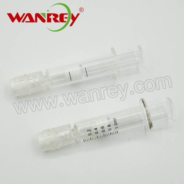 Wanrey 1ML Glass Dab Applicator luer lock Syringe